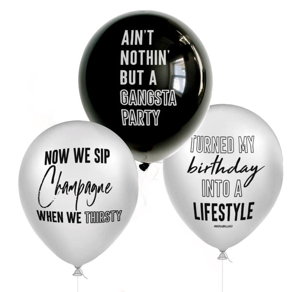 Stay Golden' Balloon Phrase Pack – Confetë Gifts + Party Boxes